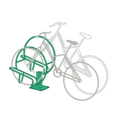 VelSpir 6 - support multi-usages 6 à 10 vélos, trottinettes & fat bikes Le VelSpir 6 est un support velo autoportant et anti-chute. Fixé ou non, il reste debout même avec 10 vélos garés. Idéal pour les manifestations temporaires (festivals..) ou les parkings à usages multiples (centre ville...). Possibilité de ranger jusqu'à 10 vélos en garant en face à face 8 vélos (dans les 4 spirales) et 2 vélos sur les côtés. Ce support vélo autoportant est également multi-usage puisqu’il permet de garer à la fois les vélos et/ou trottinettes, musculaires ou électriques, classiques ou Fat Bike, enfants ou adultes. range-velos-gain-de-place